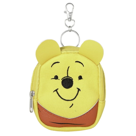 Disney Winnie the Pooh Mini Backpack Keychain Charm Pouch