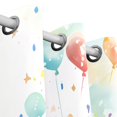thumbnail image 3 of Bears Ballons Trees Black Out Curtains 72 Inch Length Curtains for Sliding Glass Doors Bedroom Living Room 2 Pack, 3 of 6
