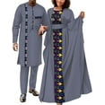 thumbnail image 5 of BAZINRICHE African Couple Outfits Matching Sets African Dresses for Women and African Suits for Men Wedding Dashiki Clothing, 5 of 5