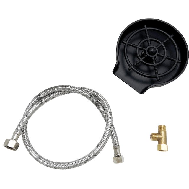 Enjuagadora de vidrio automática Lavadora de botellas de vidrio automática para fregadero de cocina