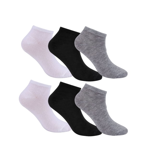 Calcetines tobilleros de bambú Luxtrada para hombre y mujer, finos, suaves, de corte bajo, ligeros, transpirables, informales, lisos, 3 pares
