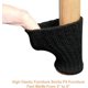 thumbnail image 3 of Negro 24 Piezas Calcetines para Patas de Silla Calcetines para Muebles de Alta Elasticidad Almohadillas Antideslizantes para Patas de Silla Fundas para Calcetines Juego de Tapas para Muebles, 3 of 4