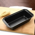 thumbnail image 2 of Mini Loaf Pan for Bread Baking, Stainless Steel Core Nonstick Carbon Steel Loaf Tray for Healthy & Safe Cooking, 2 of 6