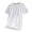 White, variant on Men's Summer T-Shirt, Ice Silk Short Sleeve Simple Tee, Cool Touch Thin Stretch Shirt for Casual Daily