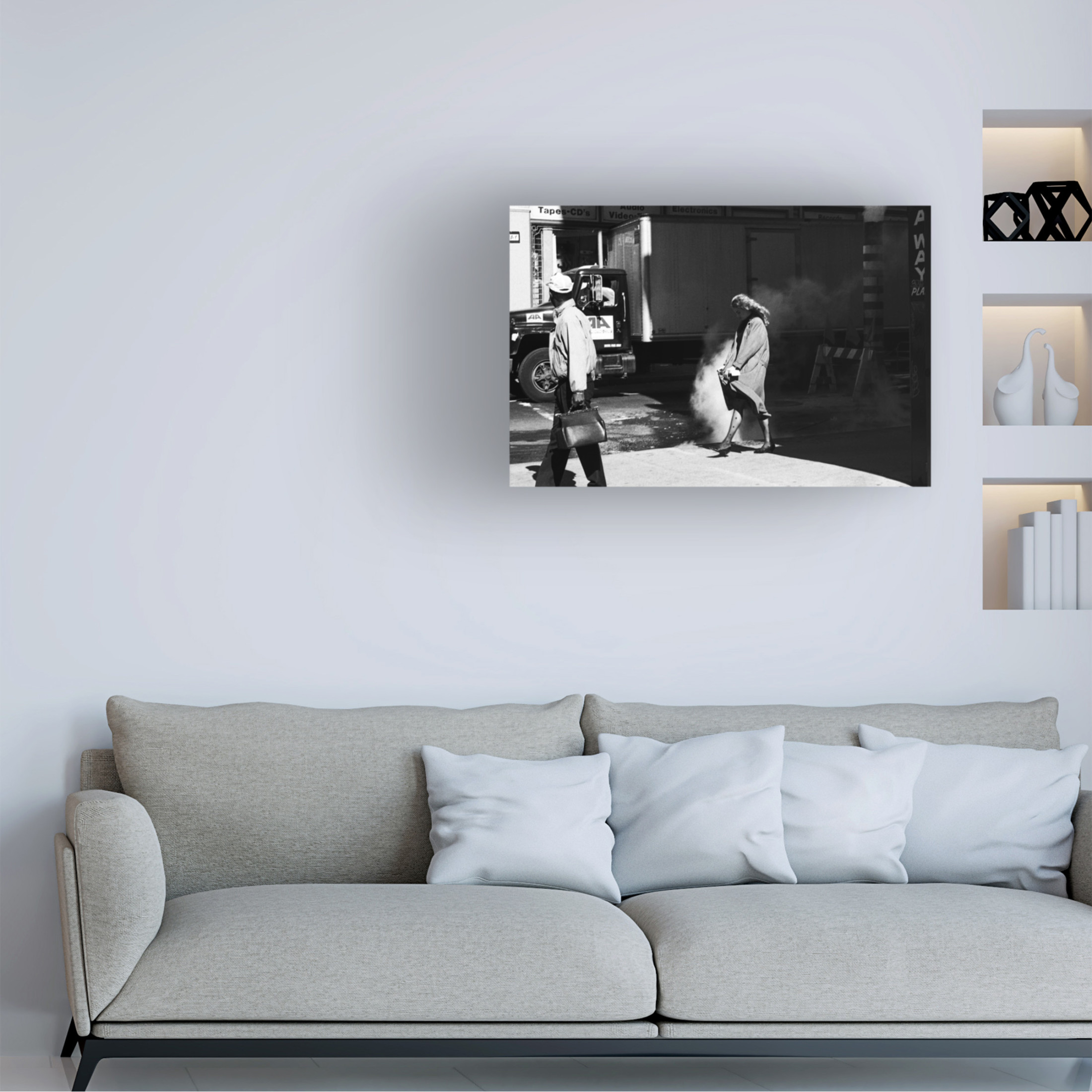 Canvas Wall Art - Dieter Matthes 'Memories Of Marilyn' Wall Art for Living Room, Bedroom, or Office Décor by Trademark Fine Art - 19 x 12 Inches