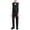 #231-Black, variant on hengsof Kids 3 Pieces Suits Slim Fit Kids Outfits Vest Dress Pants Sets Formal Suit