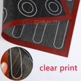 thumbnail image 3 of Perforated Silicone Baking Mat Non-stick Oven Sheet Liner Bakery Tools Pastry Macaron Pad For Cookies Kitchen Bakeware Accessory, 3 of 5