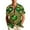 01 Green 11, variant on Hawaiian Shirt for Men Summer Beach Casual Short Sleeve Button Down Shirts Novelty Print Beach Shirts