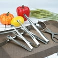 thumbnail image 2 of FACEGA Kitchen Tongs,Ergonomic Comfortable Cooking Tongs,Versatile Tongs for Serving Food,Easy-Grip Serving Tongs for Hot Foods, 2 of 3