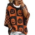 thumbnail image 3 of Halloween Salem Witch Broom Hoodies for Women Halloween Salem Witch Spooky Season Sweatshirt Witch Costume Hocus Pocus Pullover Tops Yellow M, 3 of 5