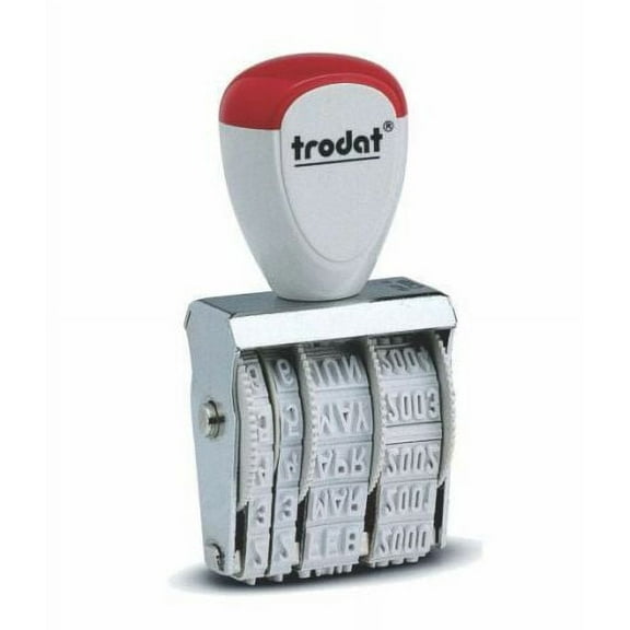 Trodat Manual Line Daters, Large Size No. 2, 10 Year Band