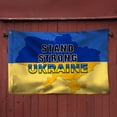 thumbnail image 3 of Flagwix Ukraine Grommet Flag Stand Strong Ukraine BNL541GF - 3x5 ft., With Flag Pole Rings, 3 of 6