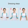 thumbnail image 5 of S Corrector de postura ajustable para niños, cinturón de soporte para la espalda, corsé ortopédico para niños, 5 of 5