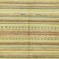 thumbnail image 1 of Ahgly Company Indoor Square Abstract Chrome Gold Yellow Abstract Area Rugs, 5' Square, 1 of 6