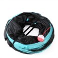 thumbnail image 3 of AUQ Cat Tunnels for Indoor Cats,4-Way,Interactive Cat Toy,Collapsible Cat Tunnel,Black, 3 of 8