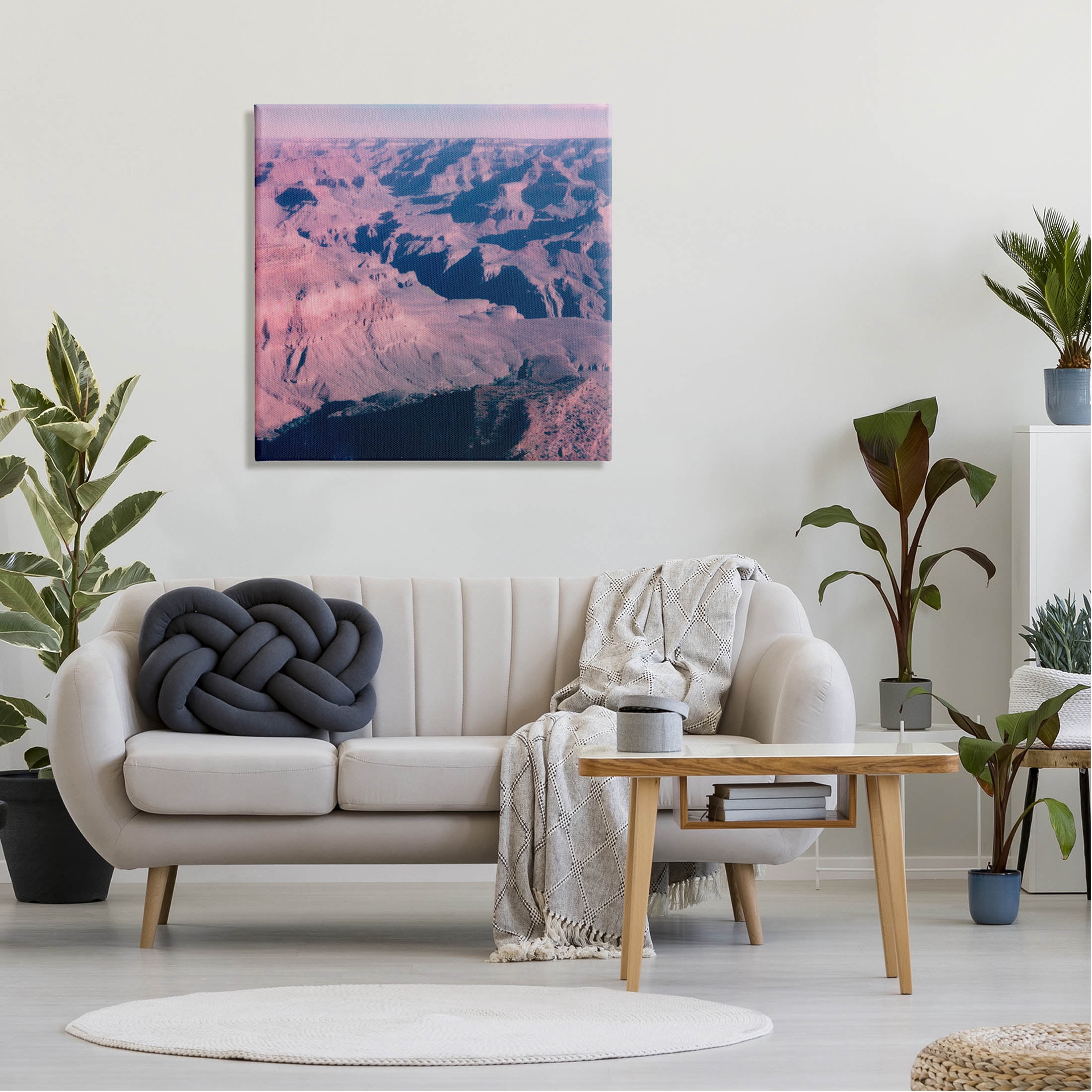 Stupell Industries Vast Desolate Desert Canyon Valley Photograph Gallery Wrapped Canvas Print Wall Art, Design by Jacob Green