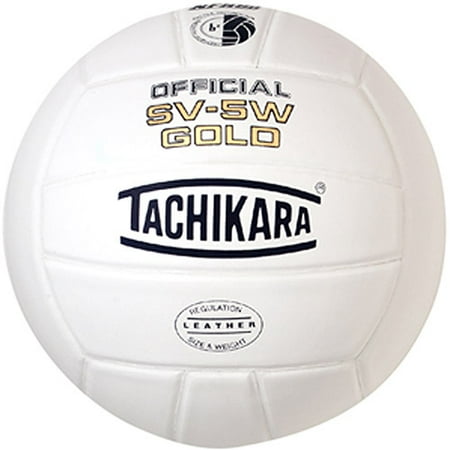 Tachikara SV5W Gold Premium Leather Volleyball
