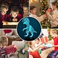 thumbnail image 5 of AURIGATE Dinosaur Night Light for Kids-3D Bedside Lamp 7 Colors Change Remote Control with Acrylic Flats Best Christmas Birthday Gifts for Boys Girls Kids Baby, 5 of 5