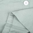 thumbnail image 6 of Clothes under $5 asdoklhq Plus Size Long Blouses, Women Solid Casual Long Sleeve Pocket V-Neck Button Shirt Tops, 6 of 8