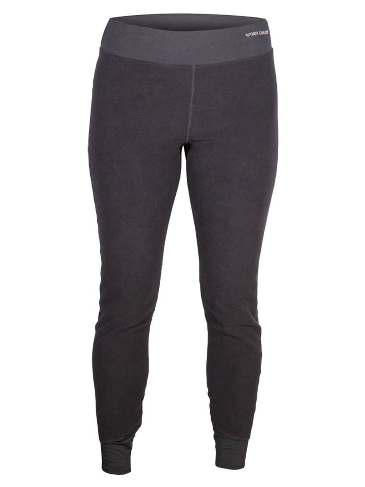 Women's Black Hot Chillys La Montana Zip Top Medium 