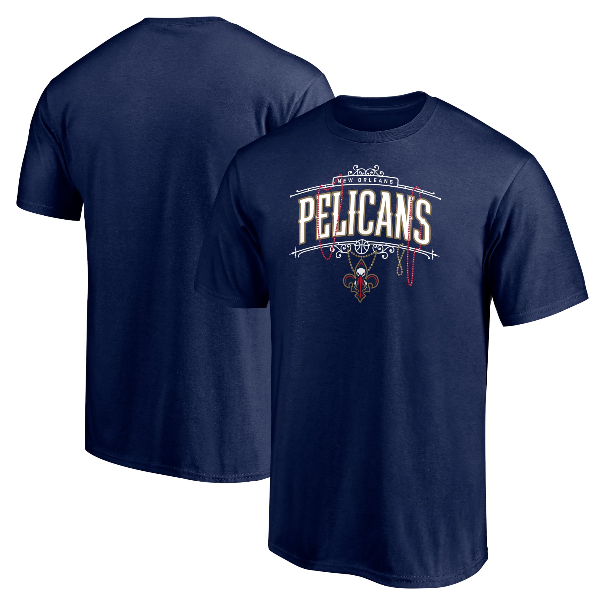 Men's Navy New Orleans Pelicans Push Ahead T-Shirt