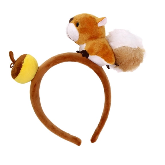 Squirrel Headbands for Halloween Parties, Adorkable Hair Accessories Photo Props for Birthdays & Music Festivals