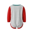 thumbnail image 4 of ITFABS Christmas Family Pajamas Set, Letter Print Tops+Trousers/Romper, 4 of 9
