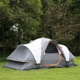 thumbnail image 4 of Terrui 2 Person White And Brown Pop Up Tent TER-LTT245WB, 4 of 7