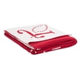 thumbnail image 4 of SAFAVIEH Joy To The World Throw Red / White, 4 of 6
