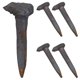thumbnail image 1 of 6pcs Replacement Railroad Spikes For Outdoor Craft Projects Easy Installation For Rail Tracks And Various Uses, 1 of 5
