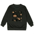 thumbnail image 1 of Chandail à Capuche d'Halloween pour Filles, Doux et Confortable, Tenue Décontractée Automne Hiver pour Tout-Petits, Manches Longues, Col Rond, 1 of 3