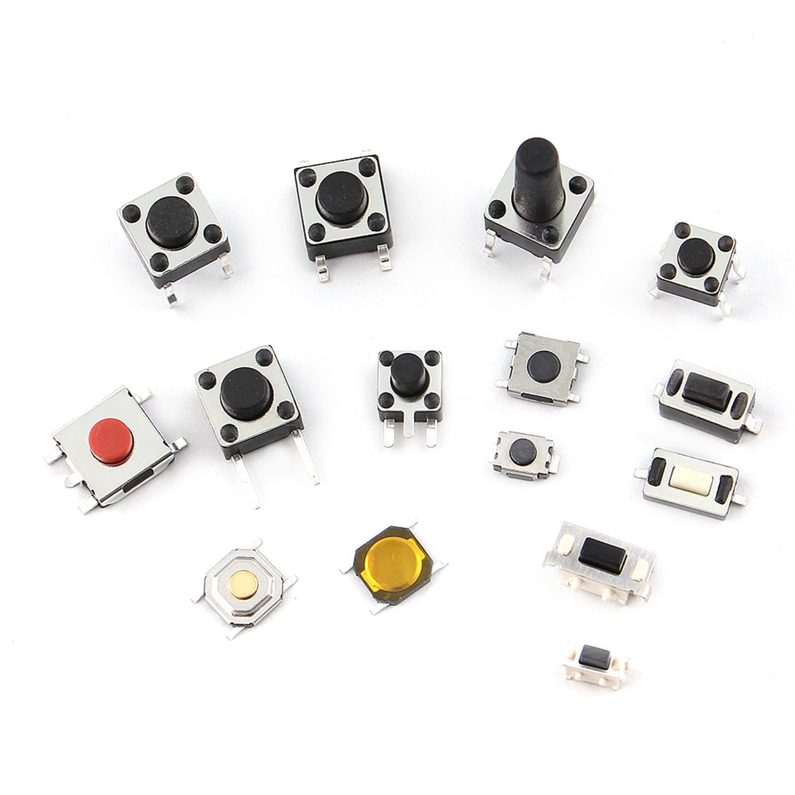 25 Types Micro Push Button Kit for Electronics Products Audio Equipment 