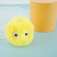 thumbnail image 4 of Ghopy Fluffy Plush Cat Toy Balls Interactive Chirping Balls with 3 Lifelike Animal Chirping Sounds Frog Cricket Bird Kitten Refillable Catnip Toys Cat Kicker Toys for Indoor Cats Exercise, 4 of 7