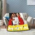 thumbnail image 6 of Martin Lawrence Blanket Flannel Soft Throw Blankets for Bedroom Livingroom Sofa Home 80"X60", 6 of 6