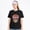 Black-31, variant on Women's Cotton T-Shirt Ghost Trio Floral Graphic Halloween Tee