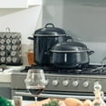 thumbnail image 6 of Granite Ware 9.5 Qt Heavy Gauge Dutch Oven with Lid, Speckled Black Enamelware, Porcelain-Coated Stainless Steel, Suitable for All Cooktops - Oven-to-Table Cookware - Dishwasher Safe, 6 of 6