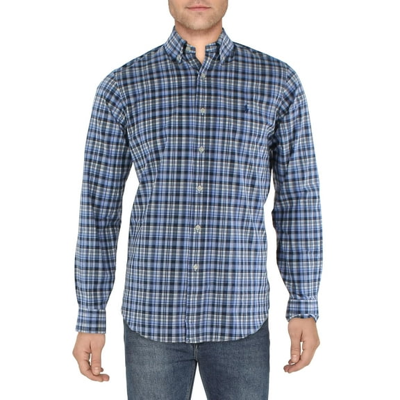 Polo Ralph Lauren Mens Work Career Button-Down Shirt