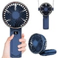 thumbnail image 2 of Ventilador de mano Peiyuu, 4000 mAh, recargable, 6 velocidades de viento, 2 of 3