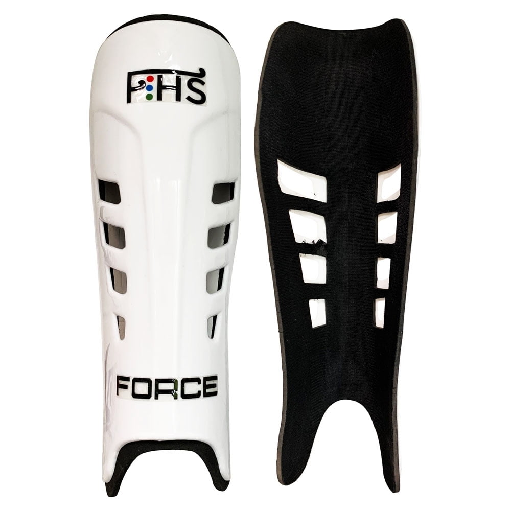 Field Hockey Shin Guards Force Color White ( Small )
