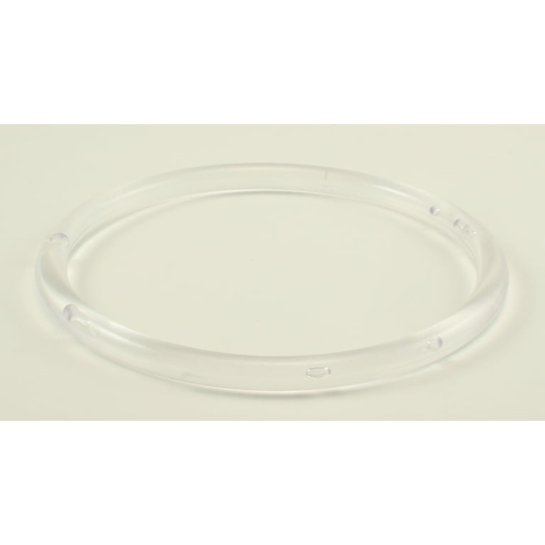 4 inch Clear Plastic Acrylic Craft Rings 12 Pieces 