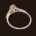 thumbnail image 2 of solitaire jewels Art Deco Marquise Moissanite Engagement Ring For Women, 14K Yellow Gold, 2 of 4