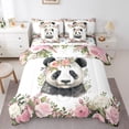 thumbnail image 1 of YST Ensemble de Literie 7 Pcs pour Enfants avec Animaux de la Jungle, Full, 1 of 4