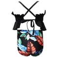 thumbnail image 4 of Traje De Baño Familiar A Juego Con Estampado De Hojas, Bikini De Playa, Traje De Baño Cómodo Transpirable Para Padres E Hijos Moyic OD016859-07, 4 of 6