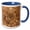 Blue/White, variant on 3drose, Bulgaria, Kazanlak, Interior of the Replica Thracian Tomb of Kazanlak, 11oz Two-tone Red Mug