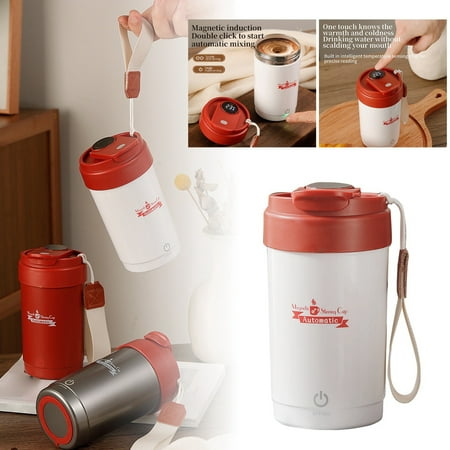 

Mixing Cup Smart Digital Display Coffee Cup 316 Portable Mixing Cup Temperature Display Charging Mixing Cup Sister Coffee Mug
