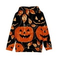thumbnail image 7 of Odeerbi Kids Boys Halloween Hoodies Fall Winter Pullover Hooded Sweatshirts 4-14 Years Children's Halloween Printed Hoodie Long Sleeve Top Sweatshirt Kids Clothes Black, 7 of 7