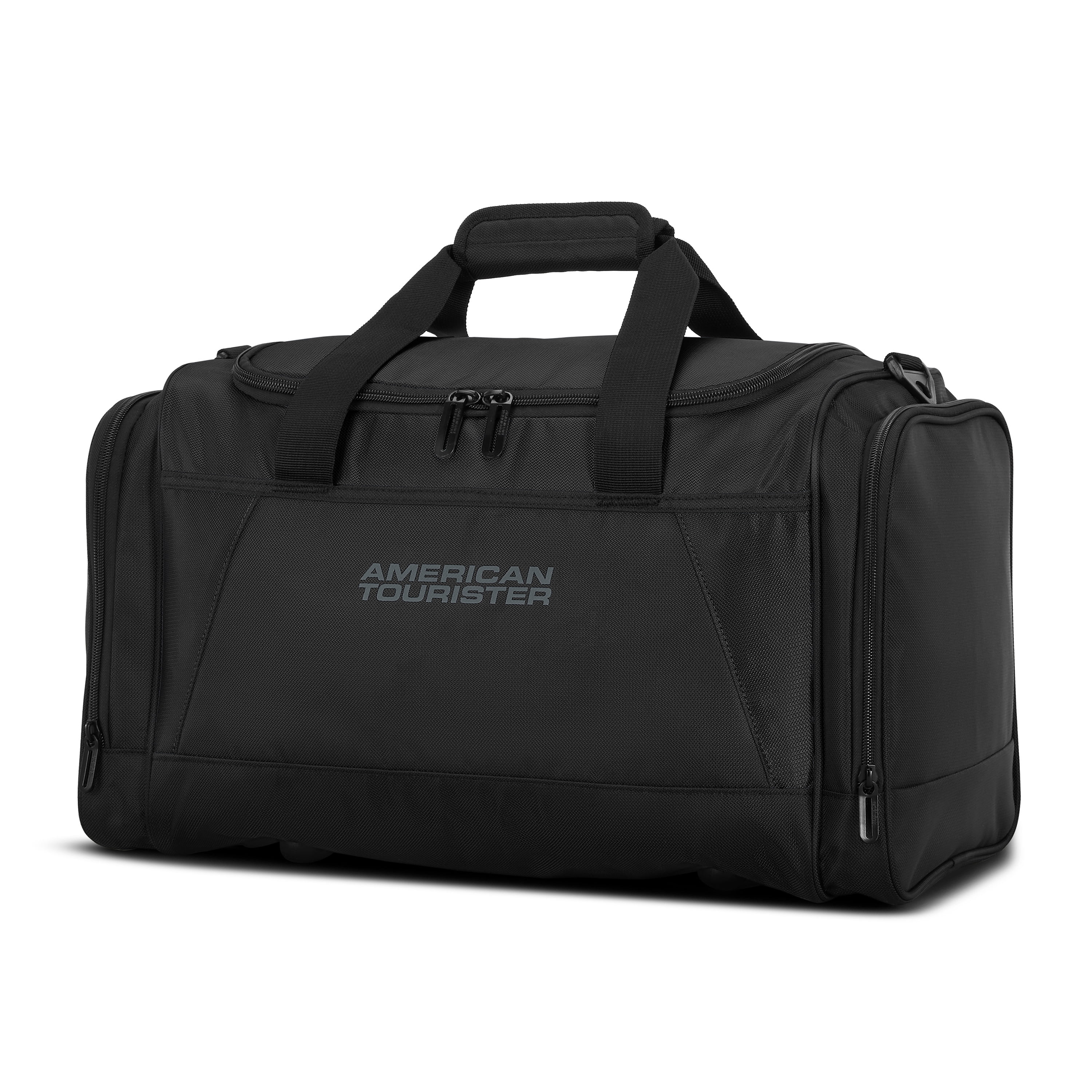 American Tourister 20-inch Black Carry on Duffel Bag