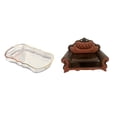 thumbnail image 1 of Bandeja para servir comida, bandeja para tocador de baño, bandeja para frutas, bandeja para comida de cafetería, bandeja para guardar cosméticos, sofá, 1 of 8