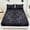 Gray, variant on 3PCS Dark Gothic Skull Damask Fitted Sheet Set, Vintage European Floral Print, Edgy Bedding for Bedroom, All-Season Use(Black,Queen)