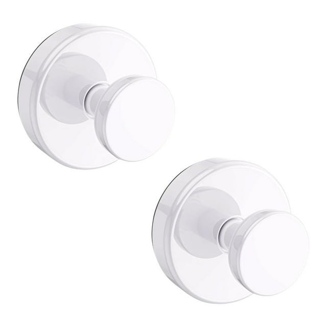 Fiudx Ganchos con Ventosa, Perchas de Acero Inoxidable Sin Taladro, Fáciles de Instalar, con Gran Capacidad de Carga, Organizador para Toallas, Albornoces y Abrigos, para Uso Doméstico, Baño y Cocina